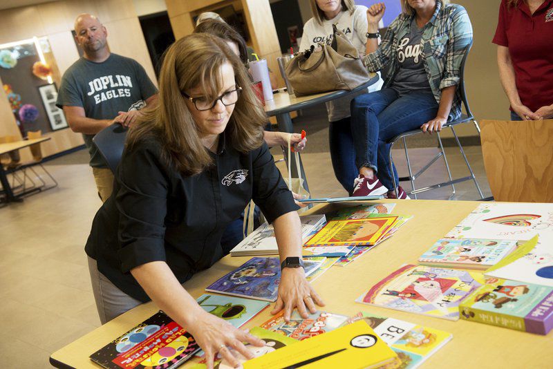 Donated school books to focus on feelings